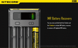 NITECORE New i4 Intellicharger smart battery Charger for Li-ion / IMR / Ni-MH/ Ni-Cd 26650 22650 18650 18490 18350 16340 RCR123 14500 AA AAA D