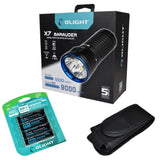 Brand New Olight X7 Marauder CREE LED 9000 Lumens Flashlight/searchlight with Holster