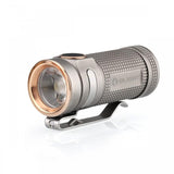 Titanium Limited Edition Olight S mini 550 Lumen CREE LED Flashlight (Bead Blasted Finish) EDC