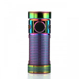 Limited Edition Titanium Olight Smini 550 Lumens LED Flashlight S mini rainbow