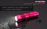 NITECORE P05 PINK 460 Lumens high intensity CREE LED Strobe Ready Flashlight