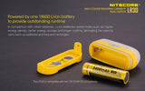 Nitecore LR30 205 Lumen Yellow Body Color Magnetic base - lanyard dangle & Waterproof in accordance with IPX6