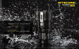 Nitecore Tiny Monster TM28 6000 Lumens 4 x CREE XHP35 HI LED Flashlight powered by Li-ion 4 x 18650s or IMR18650's