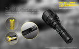 New Nitecore Precise P30 1000 Lumens Compact Long-Range Hunting Flashlight  CREE XP-L HI V3  Uses 1 x 18650 or 2 x CR123As