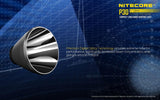 New Nitecore Precise P30 1000 Lumens Compact Long-Range Hunting Flashlight  CREE XP-L HI V3  Uses 1 x 18650 or 2 x CR123As