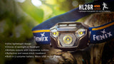 New Fenix HL26R 450 Lumens CREE LED rechargeable runners headlamp with On-Board battery Pack