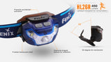 New Fenix HL26R 450 Lumens CREE LED rechargeable runners headlamp with On-Board battery Pack