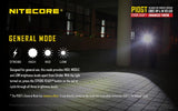 NITECORE P10GT 900 Lumen high intensity CREE LED tactical Strobe Ready Flashlight