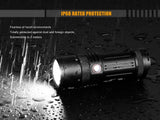 Brand New Fenix FD45 FOCUS 900 Lumens CREE LED Searchlight/Flashlight powered by 4X AA Batteries.
