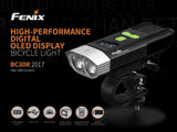 New UPGRADE Fenix BC30R 1800 Lumens LED BIKE LIGHT Dual-Distance beam system with  Built-in 5200mAh/3.7v rechargeable