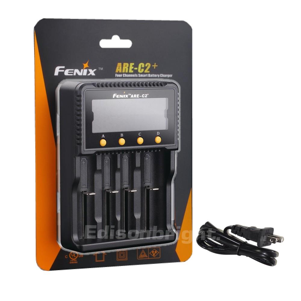 Brand New Fenix ARE-C2+Plus Four channel multi-battery smart charger