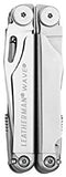 Leatherman Wave 830037 stainless-steel finish Multi-tool with leather sheath