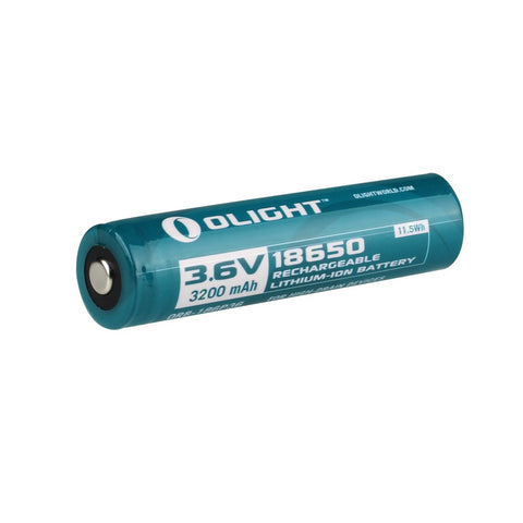 Olight 3200mAh protected Li-ion  type 18650 battery